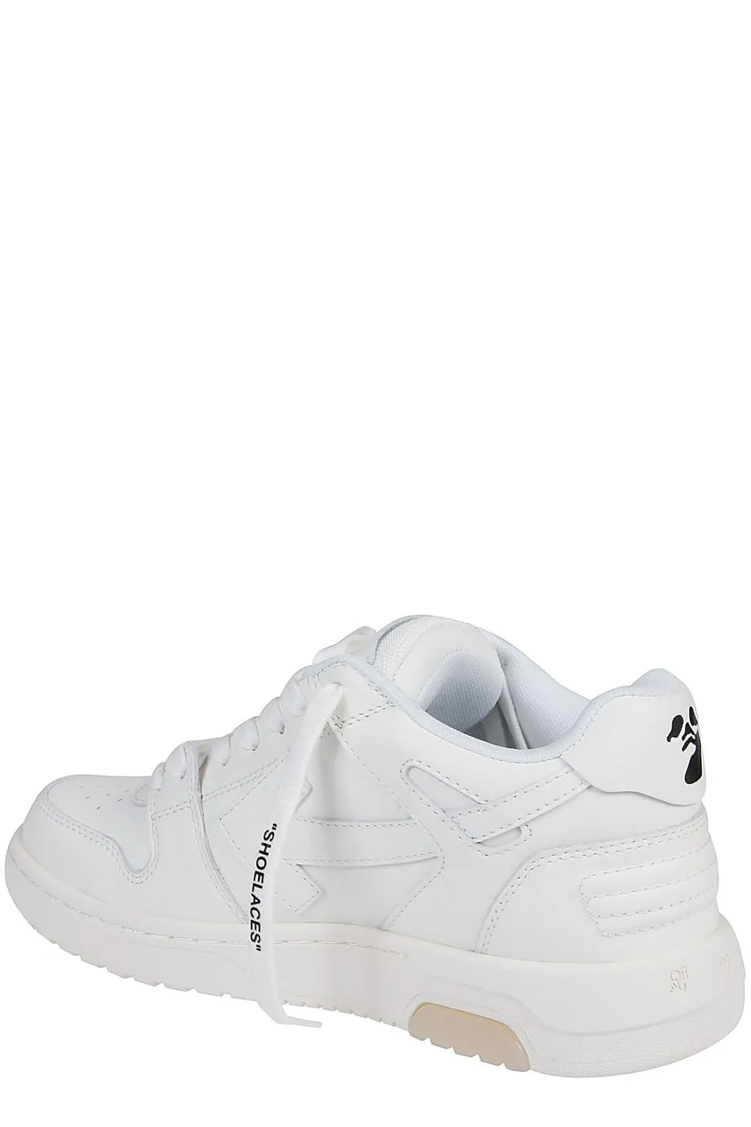 Off-White Graffiti Printed Low-Top Sneakers