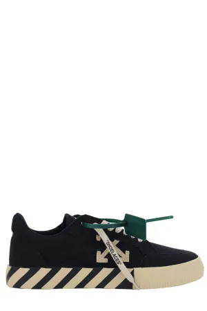 Off-White Vulcanized Lace-Up Sneakers