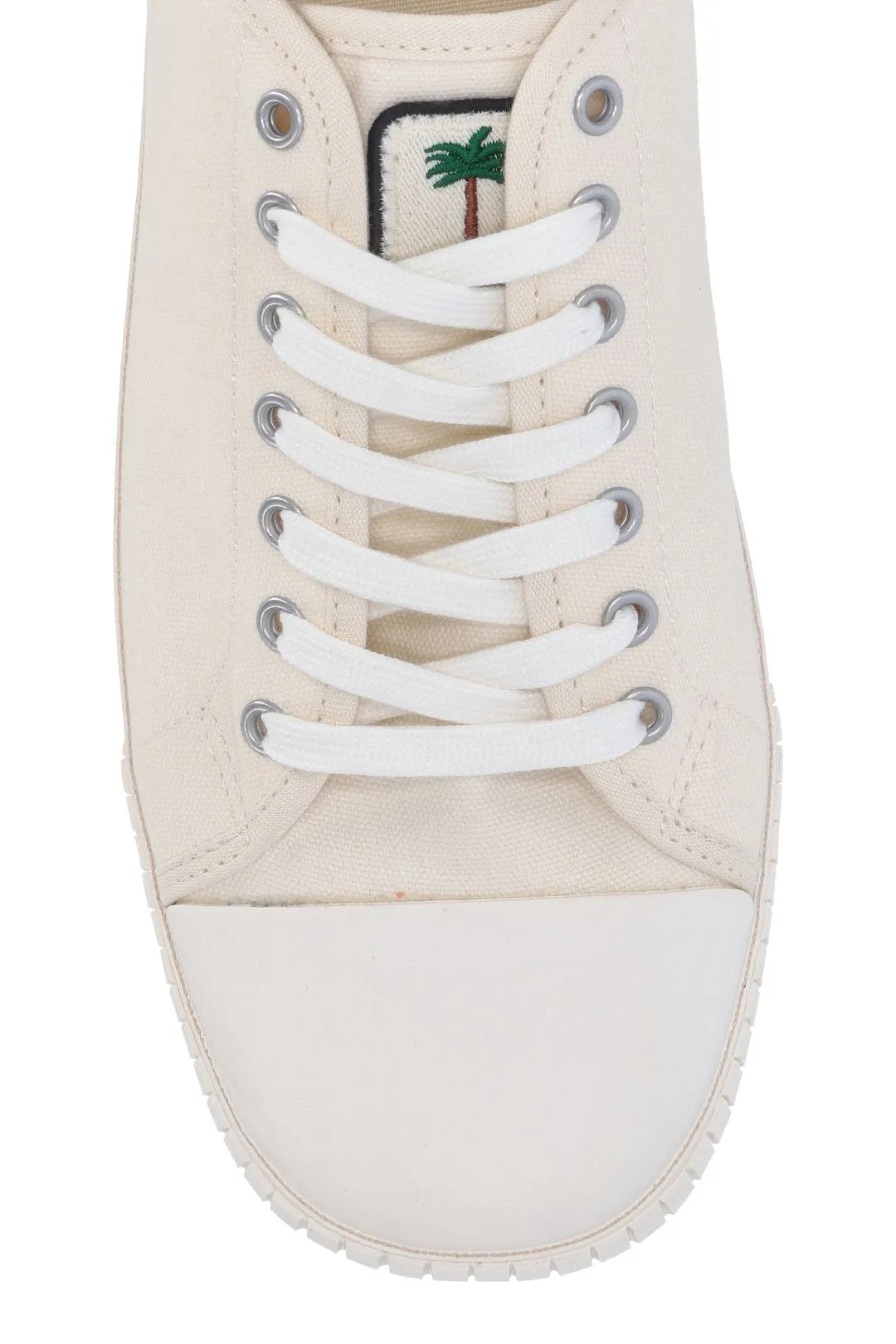 Palm Angels Logo Label Lace-Up Sneakers