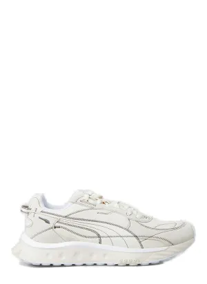 Puma Round Toe Lace-Up Sneakers