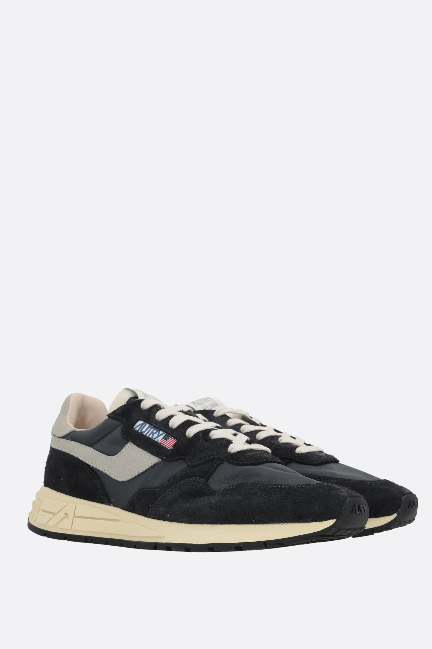 Reelwind sneakers in nylon and suede