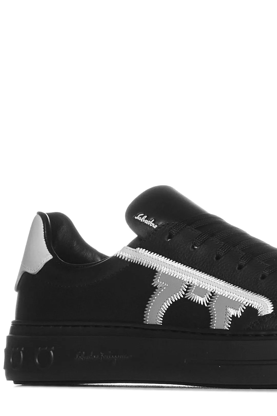 Salvatore Ferragamo Gancini Low-Top Sneakers