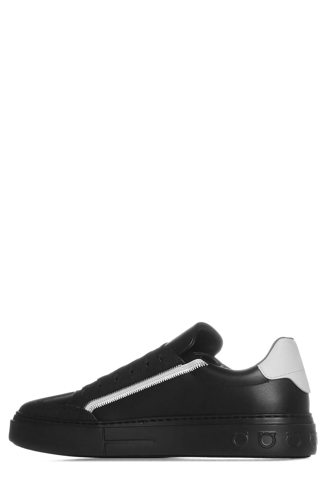 Salvatore Ferragamo Gancini Low-Top Sneakers