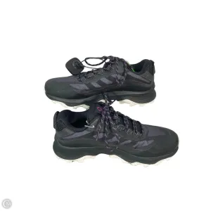Shoes Hiking By Merrell In Black, Size: 10