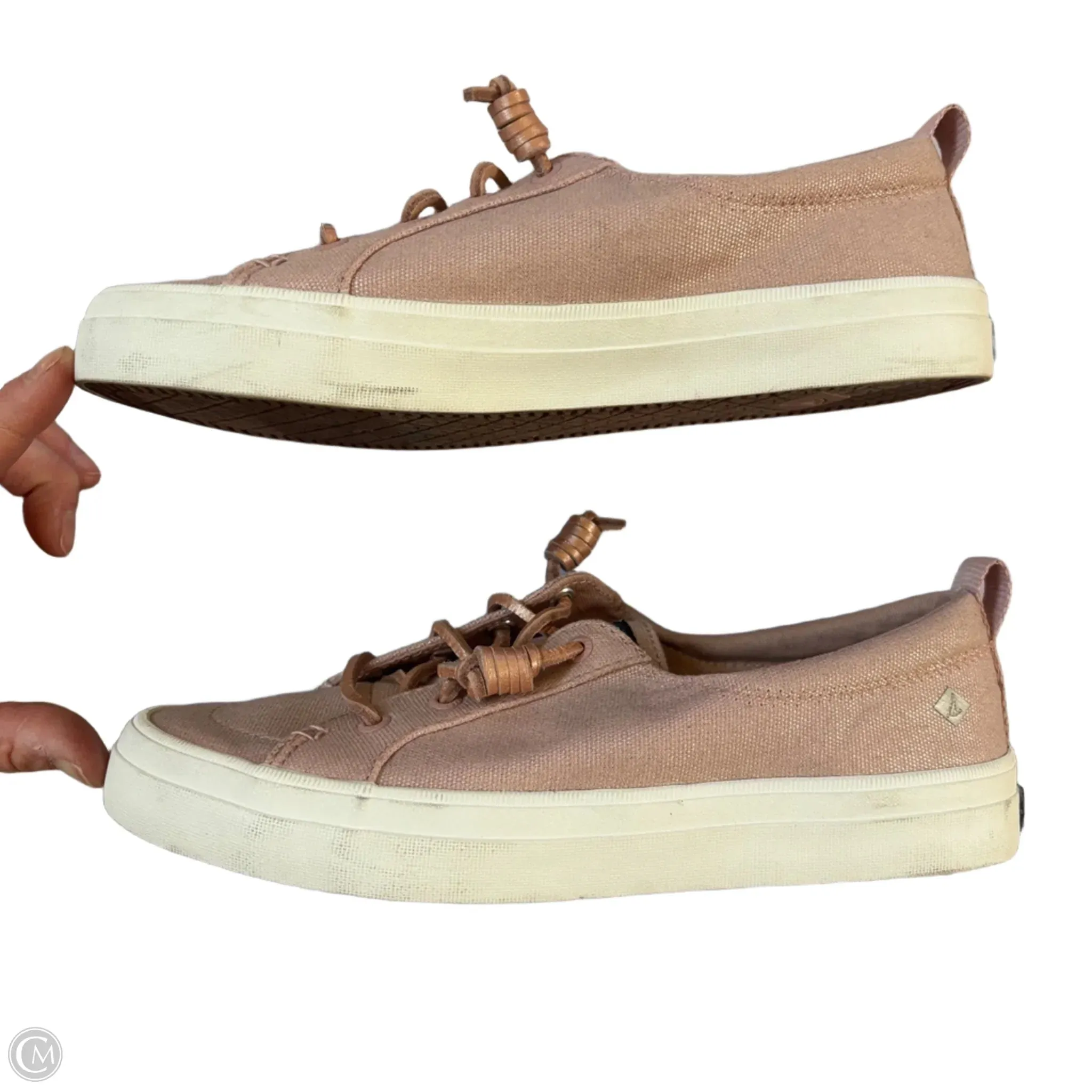 Shoes Sneakers By Sperry In Pink, Size: 7
