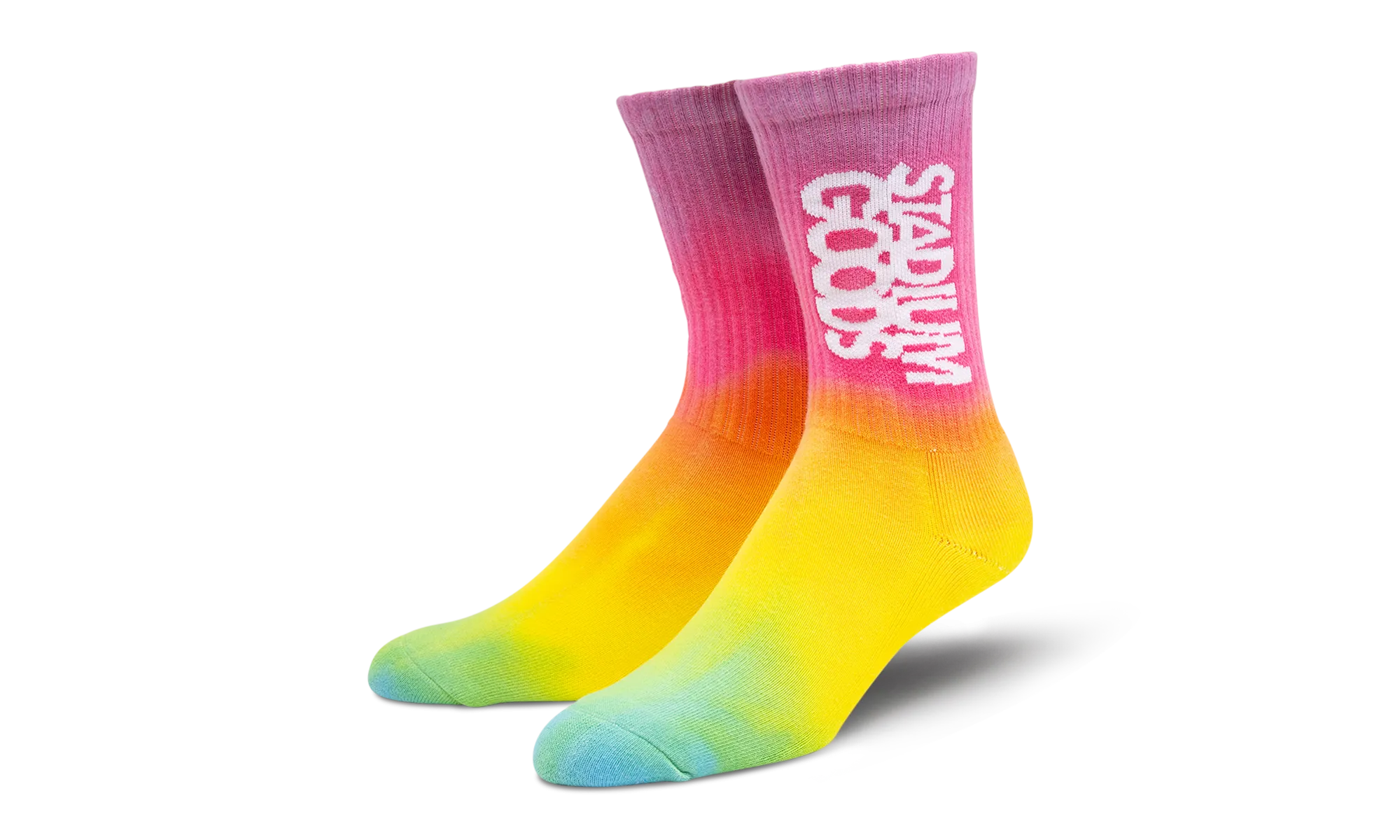 Stadium Goods x Smalls Socks "Pink Sunset Gradient"