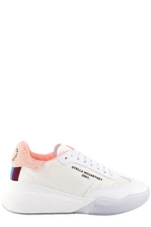 Stella McCartney Logo Printed Lace-Up Sneakers