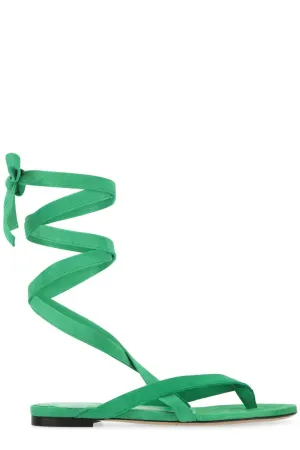 The Attico Lace-Up Open-Toe Sandals