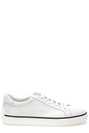 Tod's Round Toe Low Top Sneakers