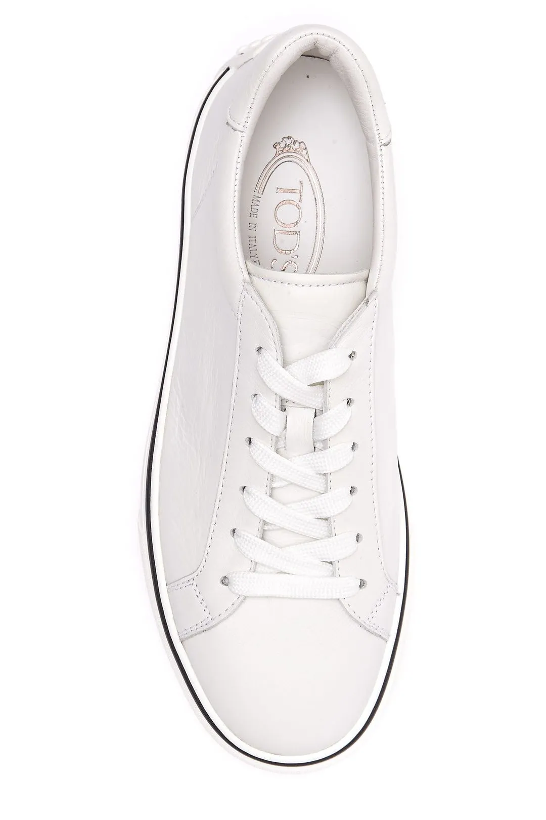 Tod's Round Toe Low Top Sneakers