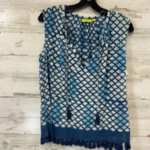 Top Sleeveless By ROBERTA ROLLER RABBIT In Blue, Size: Xs