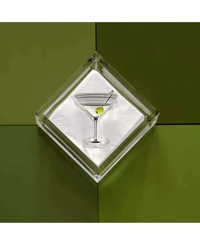 TW Cocktail Napkin Holder Martini