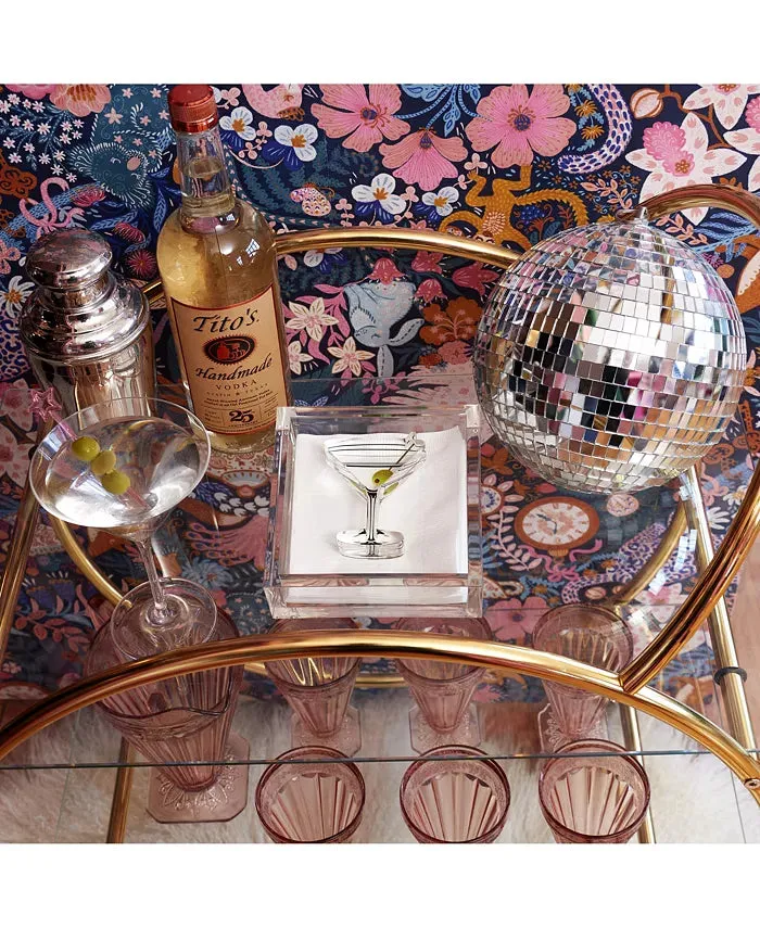 TW Cocktail Napkin Holder Martini