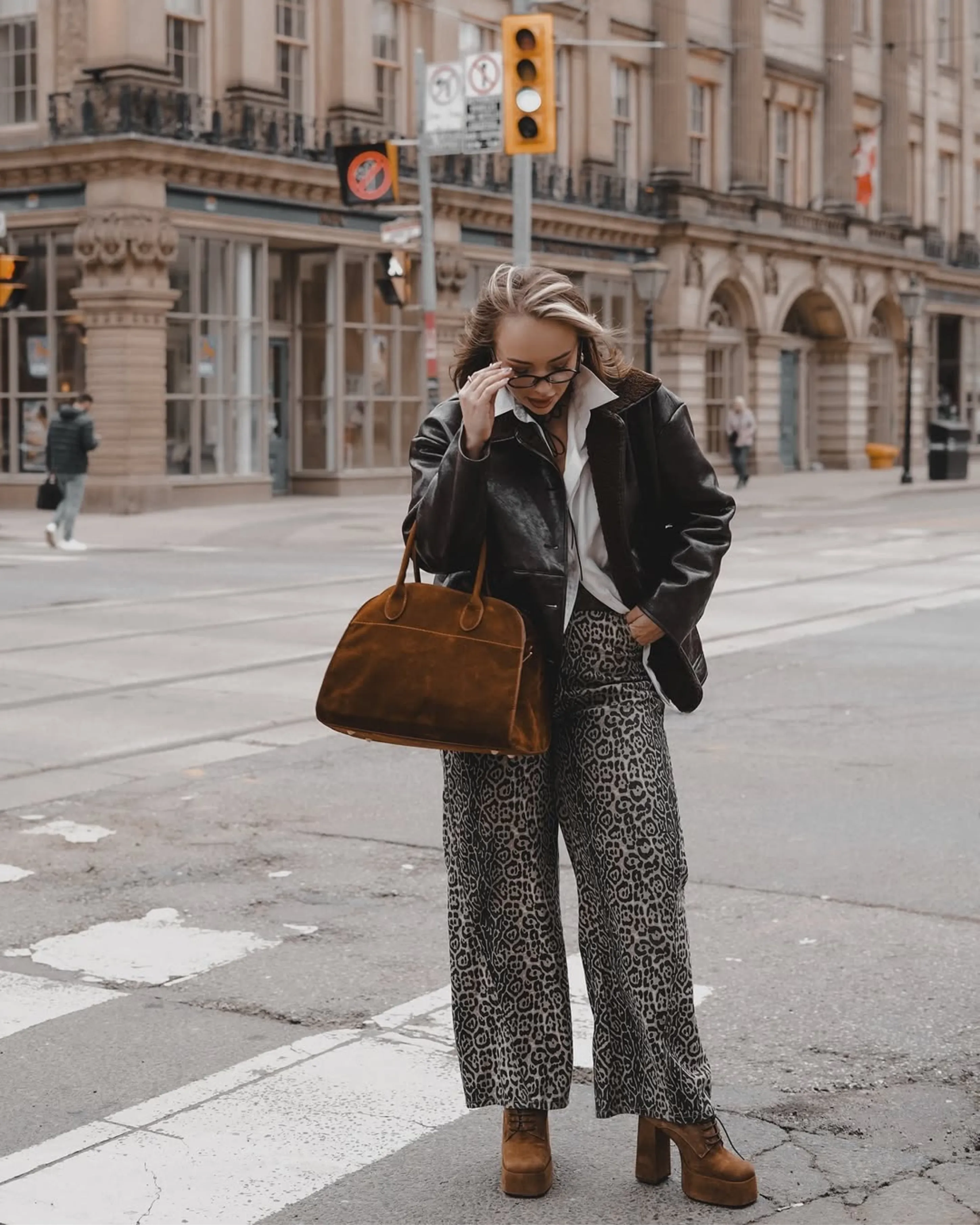 Ursuline Brown Suede