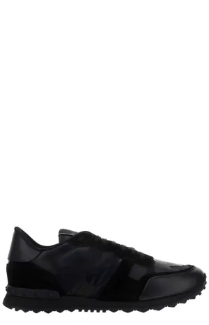 Valentino Garavani Rockstud Rockrunner Lace-Up Sneakers