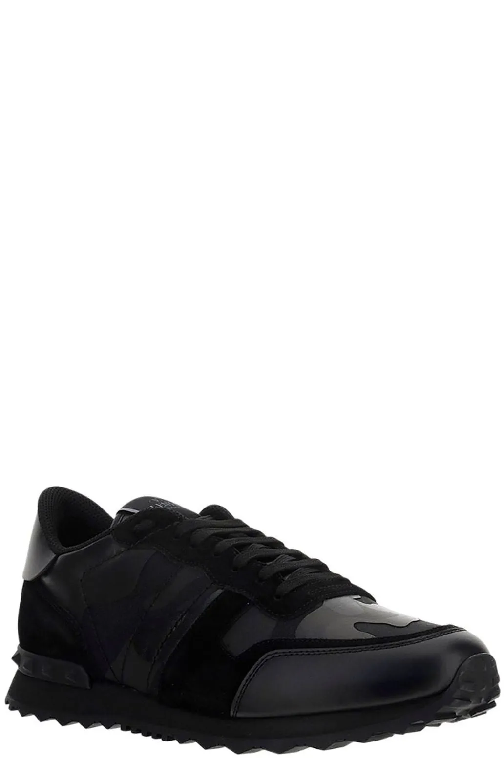 Valentino Garavani Rockstud Rockrunner Lace-Up Sneakers