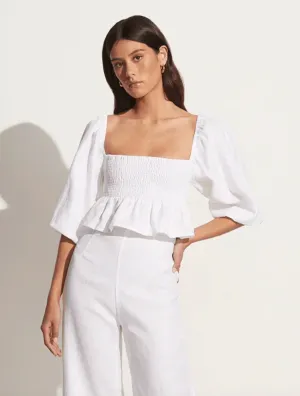 Vivica Top - White