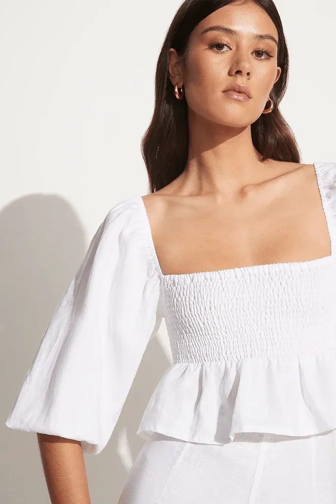 Vivica Top - White