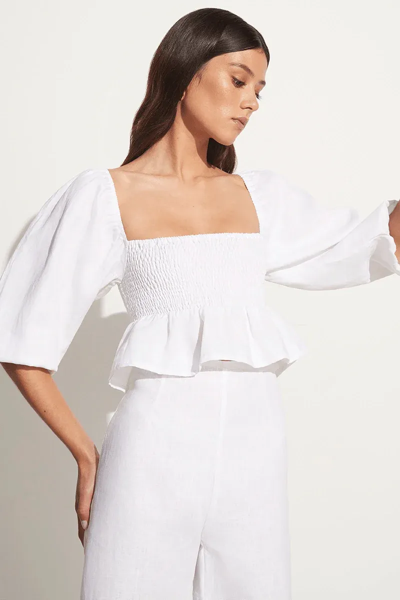 Vivica Top - White