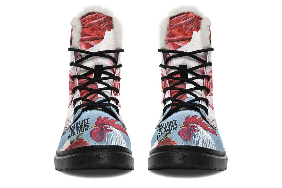 What The Cluck Winter Boots