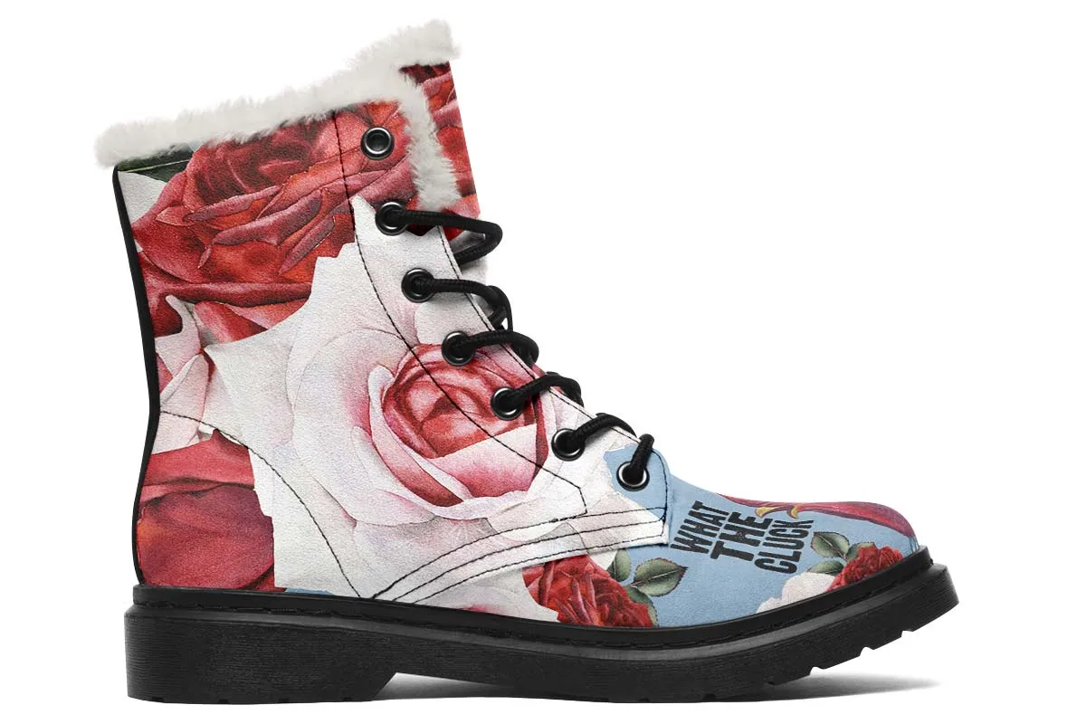 What The Cluck Winter Boots