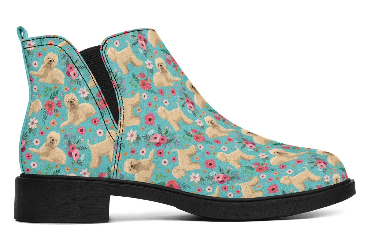 Wheaten Terrier Flower Neat Vibe Boots