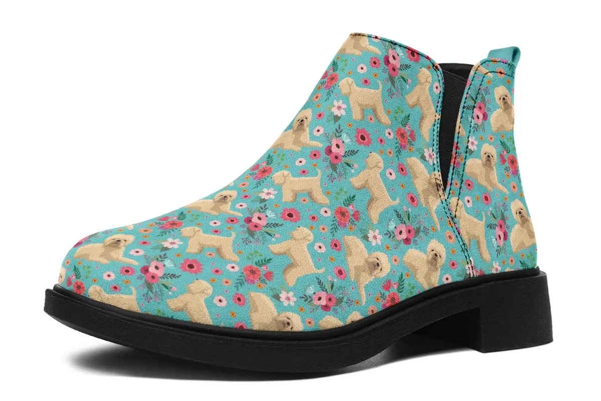 Wheaten Terrier Flower Neat Vibe Boots