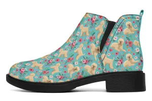 Wheaten Terrier Flower Neat Vibe Boots