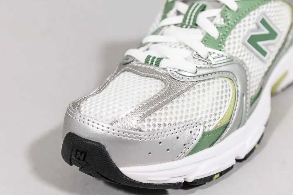 Women's New Balance 530 'Silver Metallic Mallard Green'
