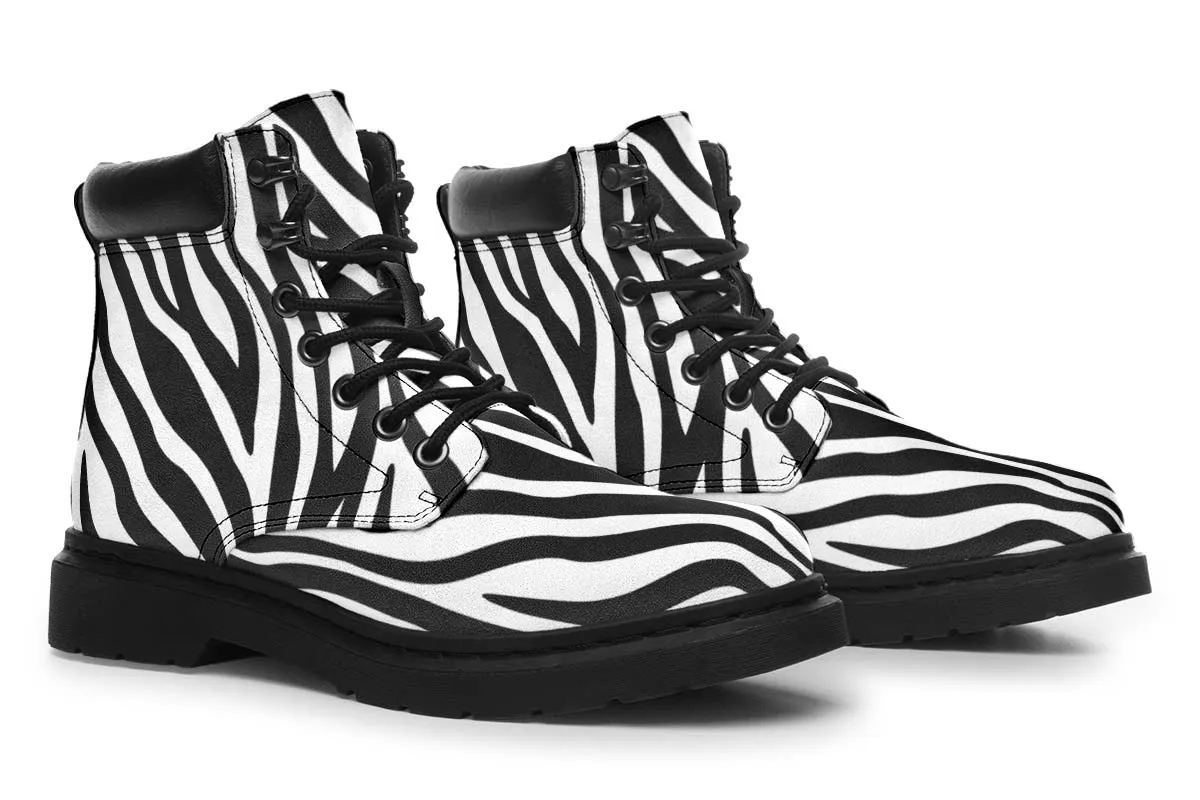 Zebra Print Classic Vibe Boots