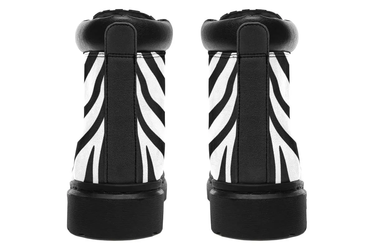 Zebra Print Classic Vibe Boots